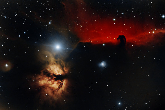 IC 434 Horse Head and Flame
