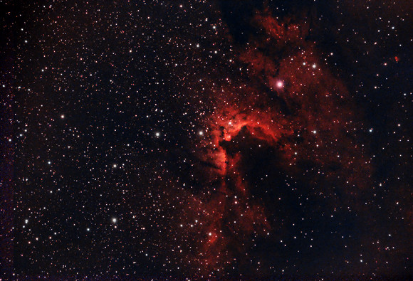 SH 2-155 C 9 - Cave Nebula