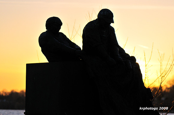 Fisherman Statue